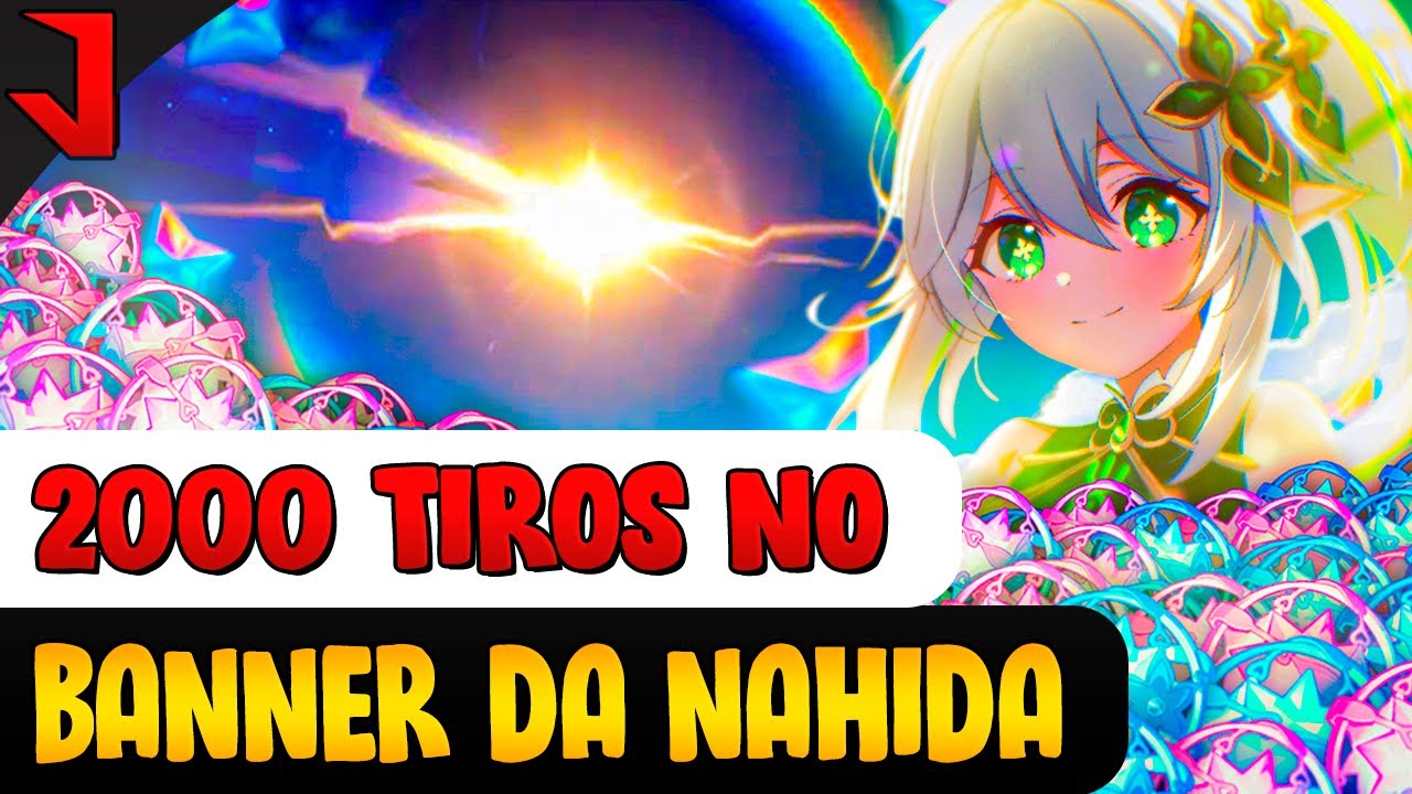 DEI MAIS DE 2000 TIROS NO BANNER DA NAHIDA E DEU MUITO RUIM. GENSHIN IMPACT