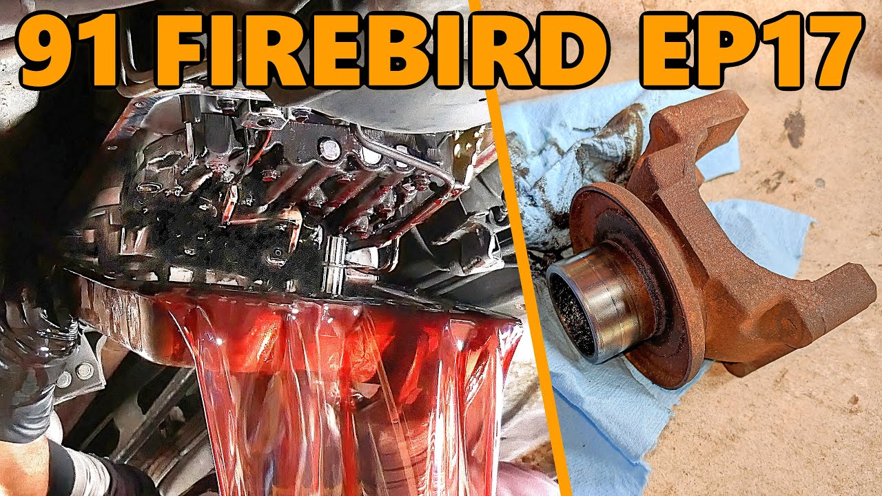 1991 Firebird Transmission Drain Plug Debacle and Axle Pinion Seal Replacement (Ep.17)
