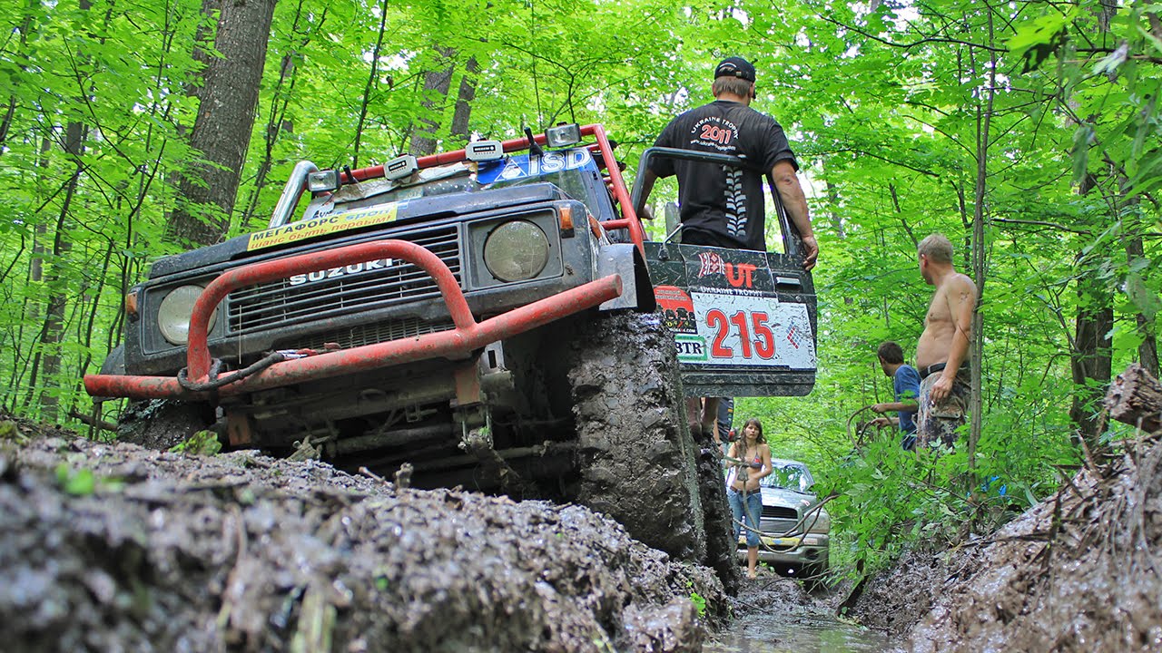 Suzuki Samurai vs Уаз vs Нива vs Nissan Patrol vs Toyota 4 Runner vs Mazda BT-50 Off-Roading 4х4