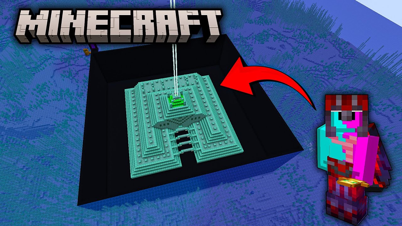 MINECRAFTDA OKEANNISUVINI OLIB TASHLAYMIZ