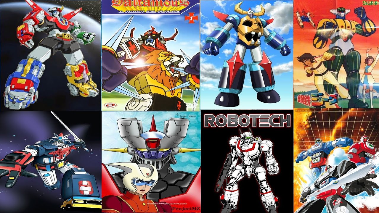 TOP SERIES DE ROBOT DE LOS 70 Y 80 QUIÉN ES TU FAVORITO?