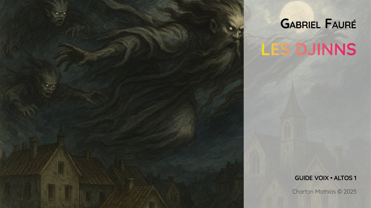 Fauré, Gabriel | Les Djinns | Guide voix Altos 1