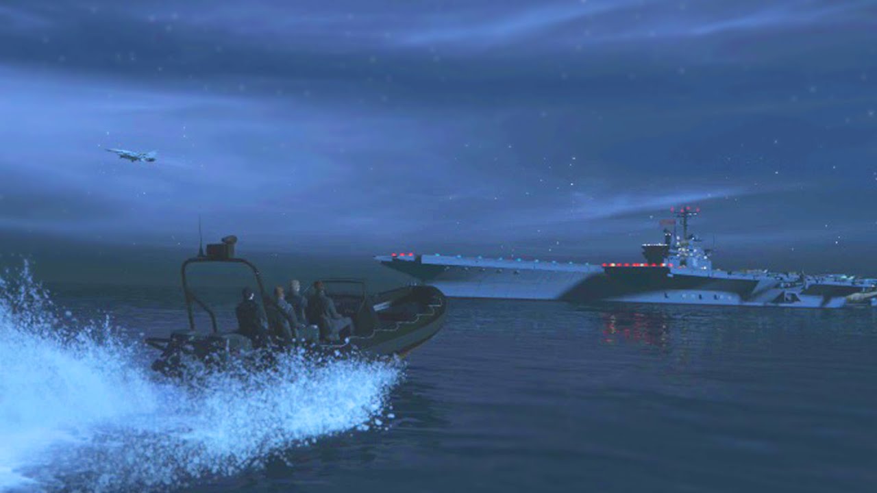 AIRCRAFT CARRIER HEIST (GTA 5 Heists Funny Moments) #3