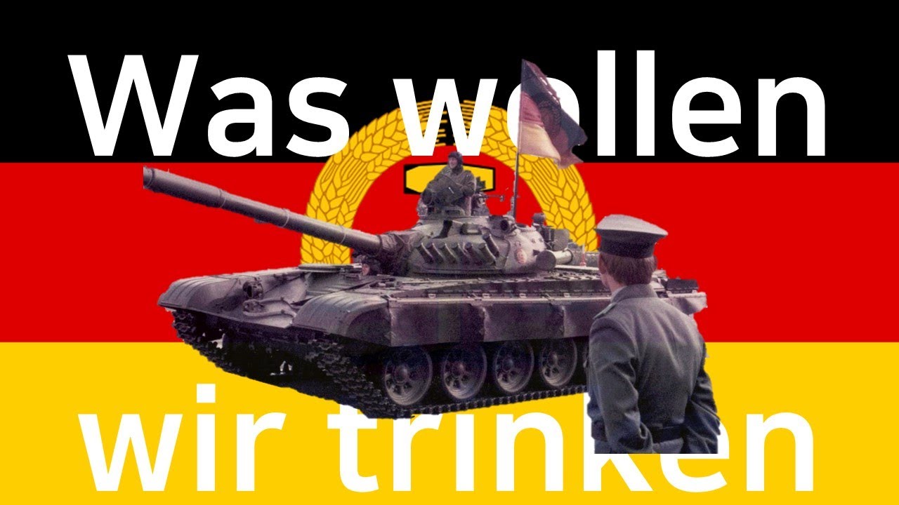 🇩🇪 Was Wollen Wir Trinken | Восточногерманская военная песня (Русские субтитры)