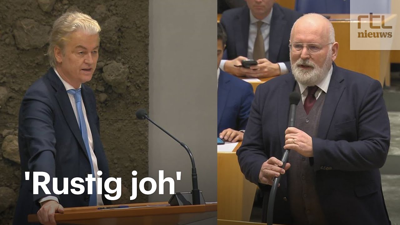 Forse aanvaring tussen Wilders en Timmermans tijdens Kamerdebat