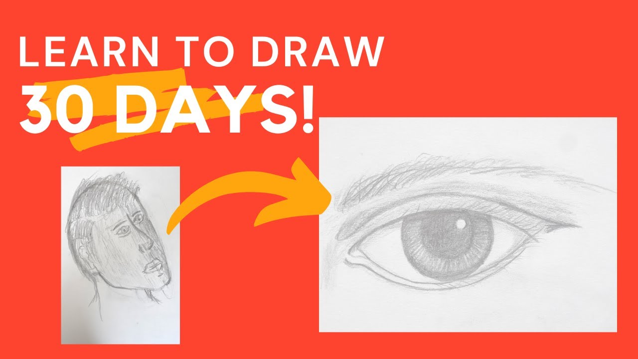 Learn to Draw in 30 Days Book - Fundamentals of Drawing for Beginners