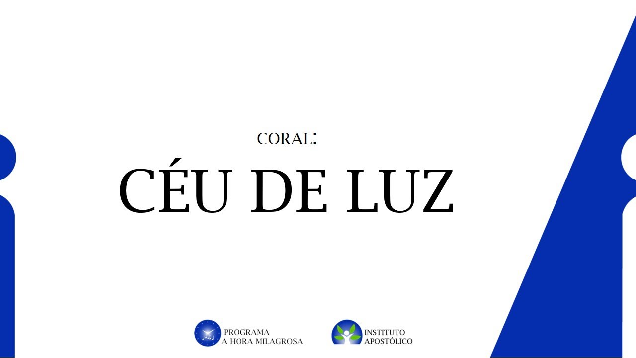 Coral: Céu De Luz - 25/05/25 - Igreja Apostólica Dourados/MS
