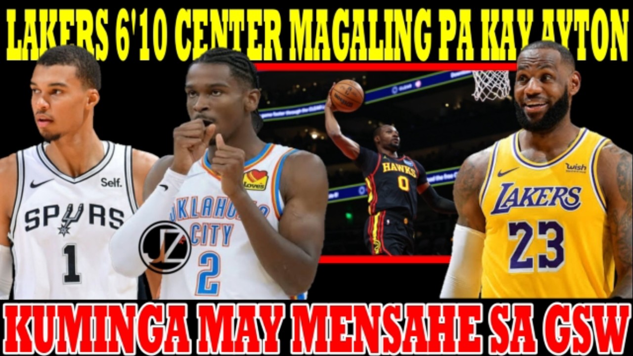 LAKES 6'10 CENTER MAS MALAKAS PA kay DEANDRE AYTON | KUMINGA kay MENSAHE sa WARRIORS | OKC THUNDER