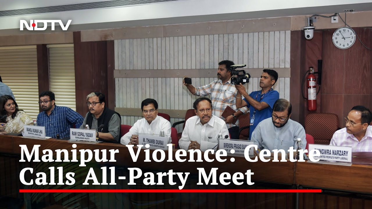 Opposition Demands Manipur Chief Minister's Resignation At Amit Shah Meet