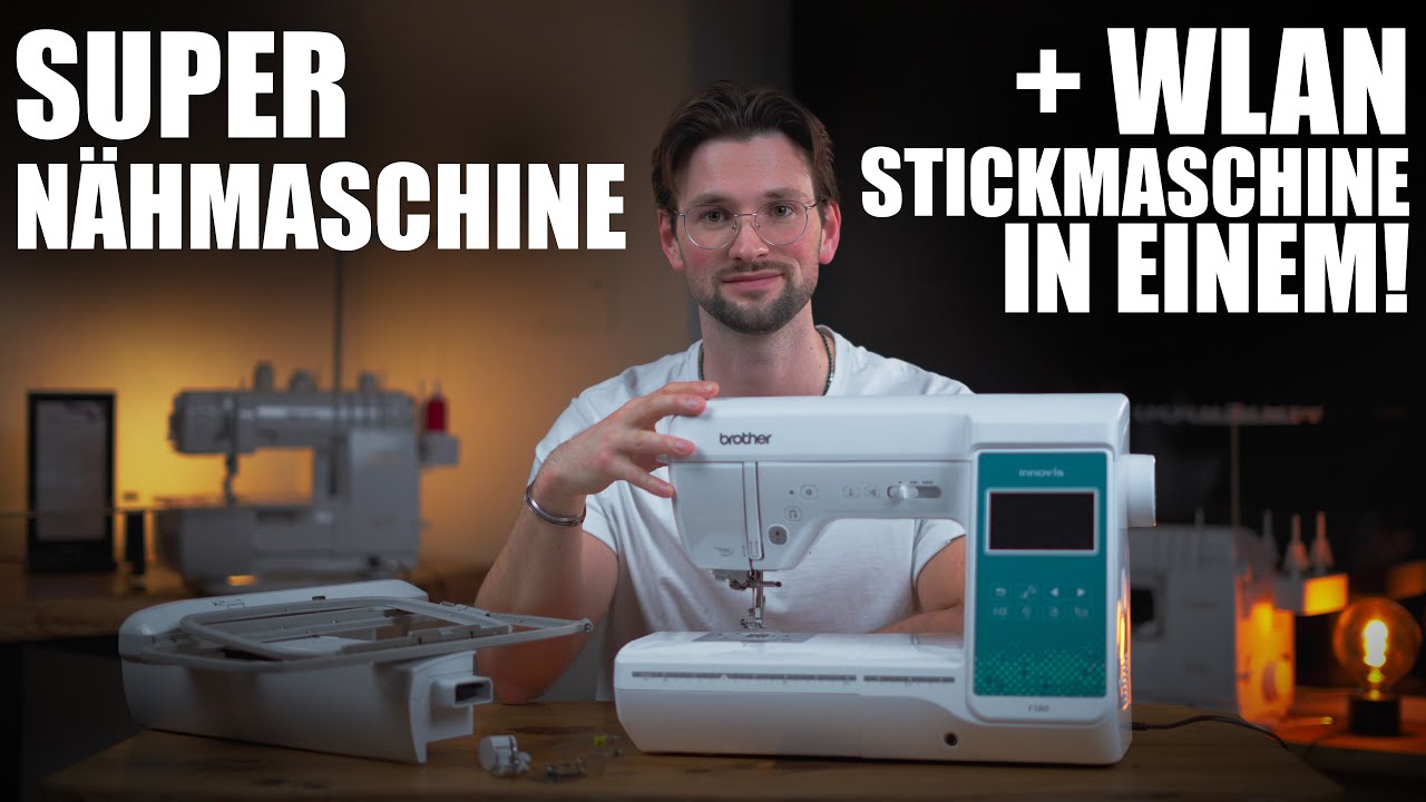 brother Innov-is F580: Einfach zu nutzen, vielseitig und modern – Nähen und Sticken