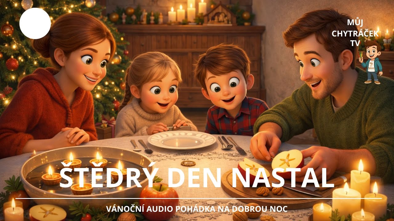 🎄🎁 Štědrý den nastal I Audio pohádka na dobrou noc pro celou rodinu I Na cesty I Do auta