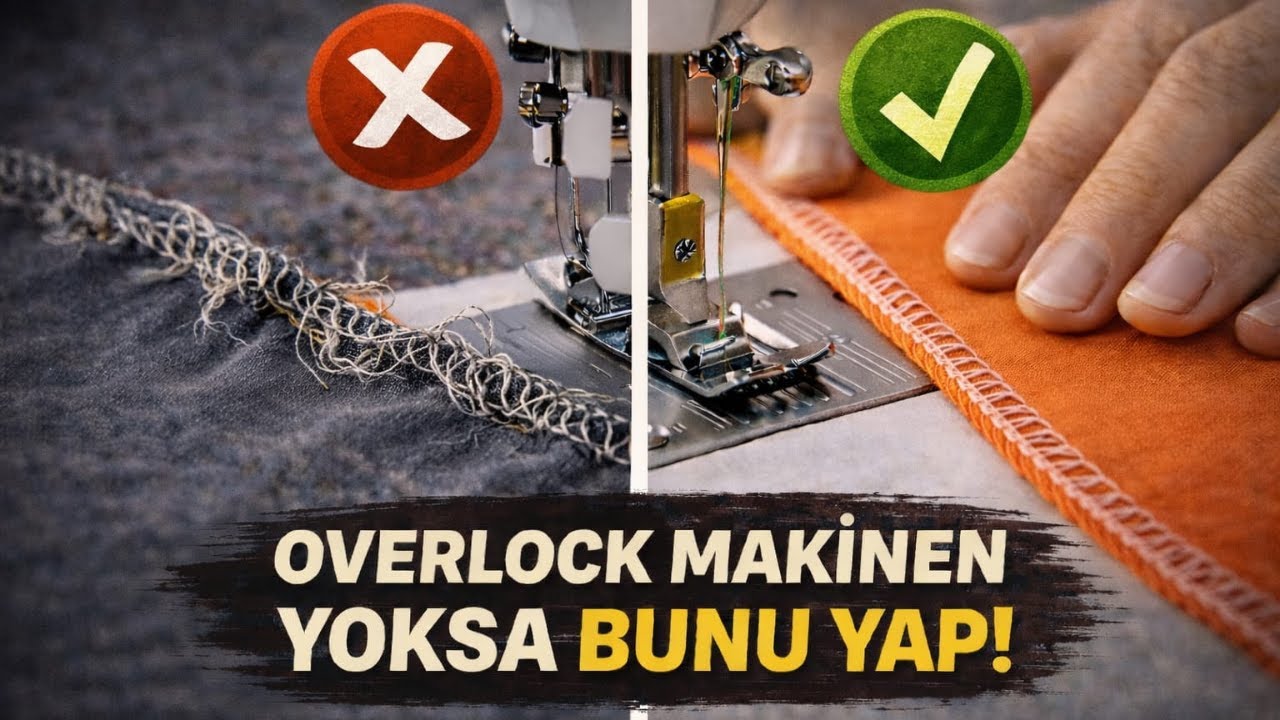 Dikiş Makinesindeki Dikiş Desenleri | Düz, Zigzag ve Dekoratif Dikiş Nasıl Kullanılır?