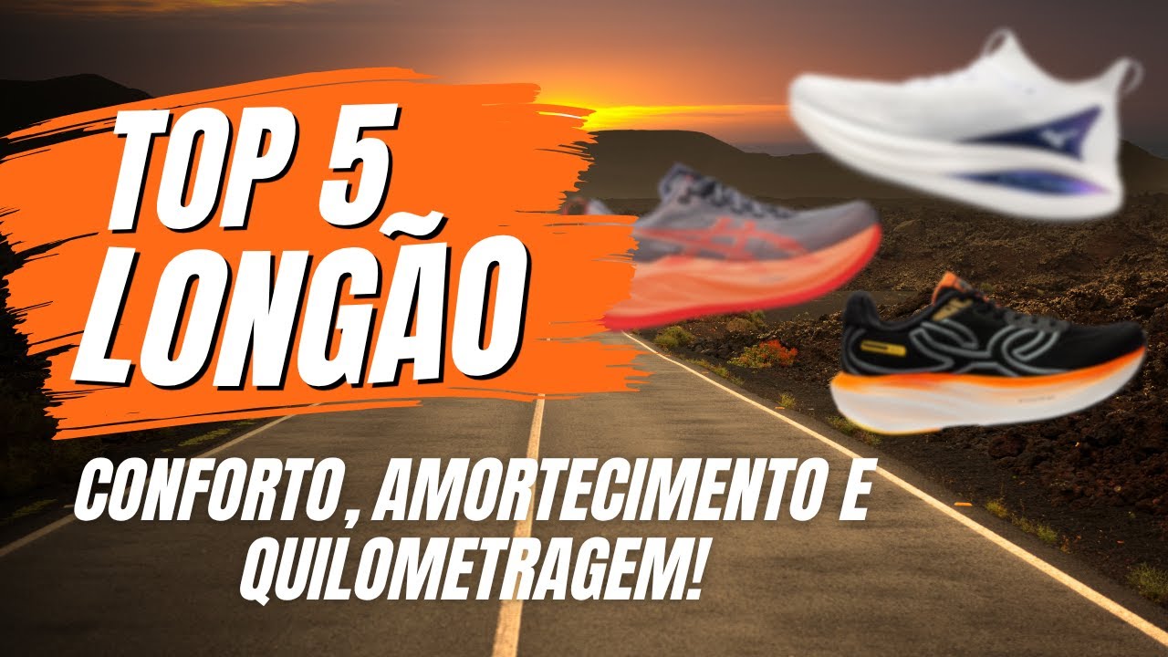 TOP 5 MELHORES TÊNIS PARA LONGÃO! Conforto, Amortecimento e Estabilidade para Ir Longe