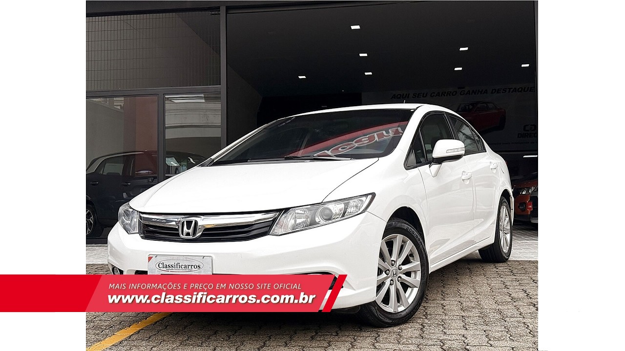 Honda Civic 1.8 LXL FLEX AUTOMATICO 2012