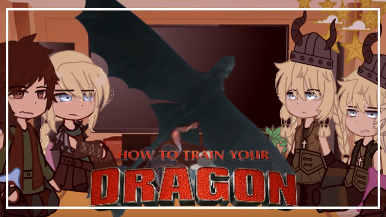 HTTYD react to the future || How To Train Your Dragon || GCRV || Gacha Club ||HTTYD || Gacha Reacts