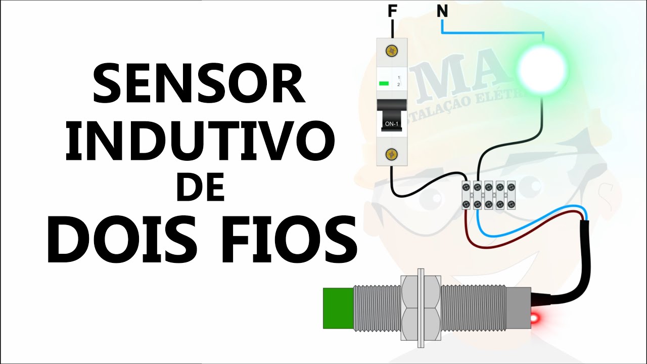 Sensor Indutivo de Dois Fios