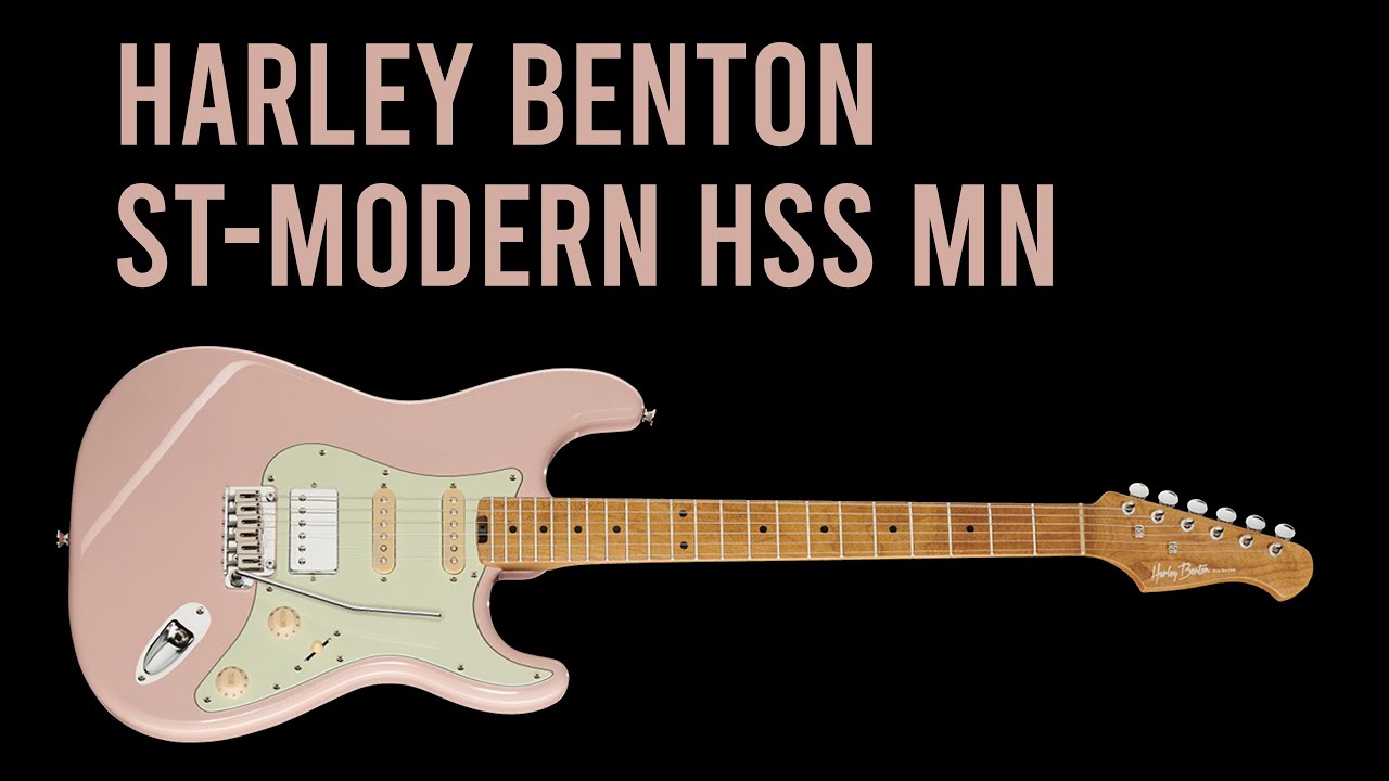 Harley Benton Modern MN ST guitar