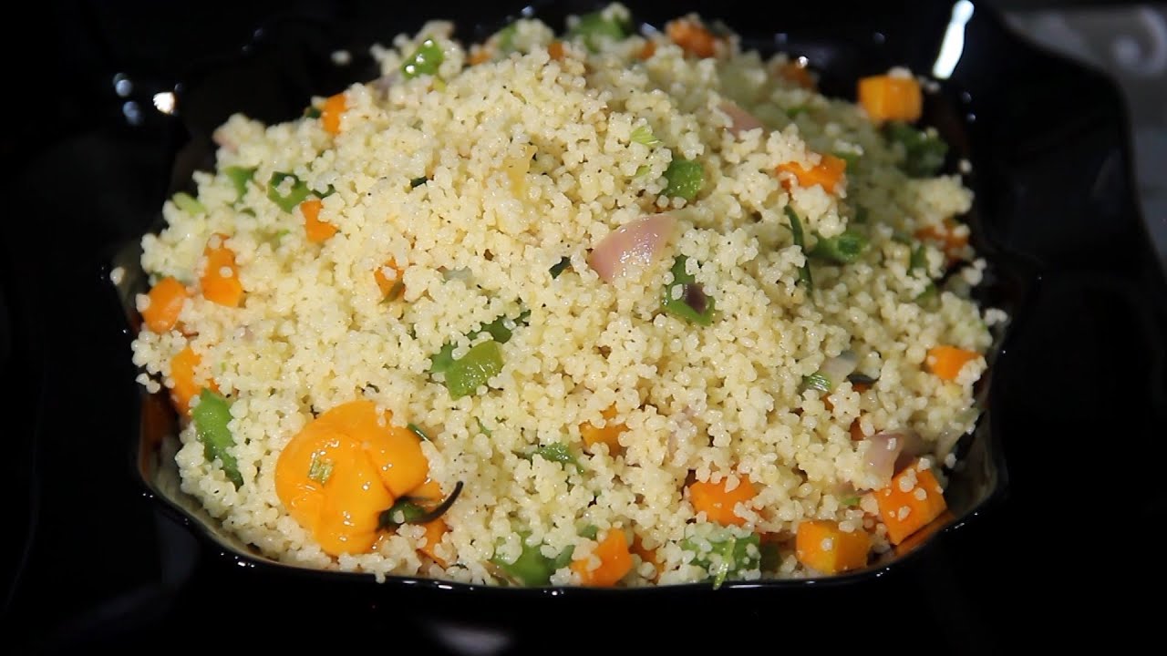 COUSCOUS RECIPE; IF YOU DON'T LIKE COUSCOUS WATCH THIS/ Healthy food