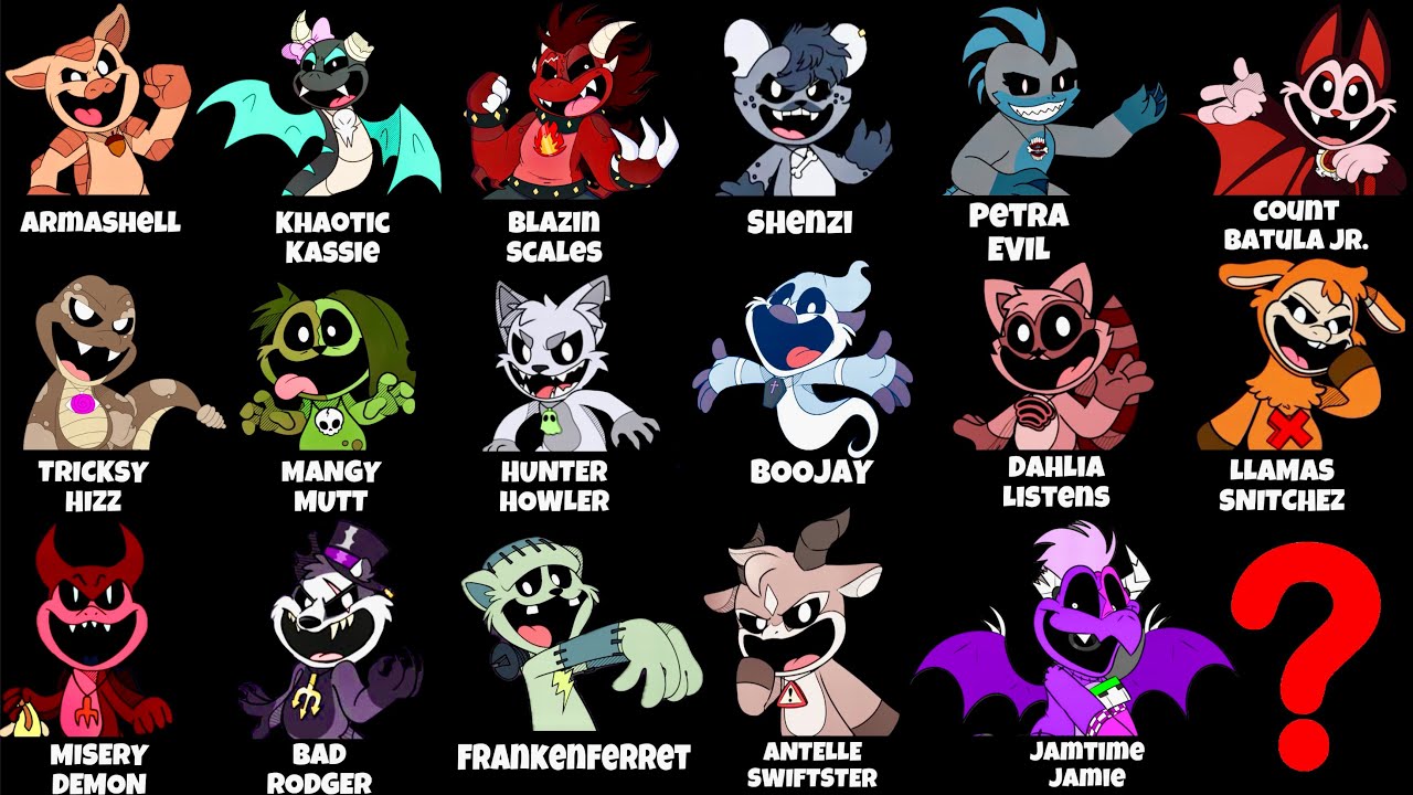 Every New Nightmare Critters OC in 8 Minutes. Poppy Playtime 4