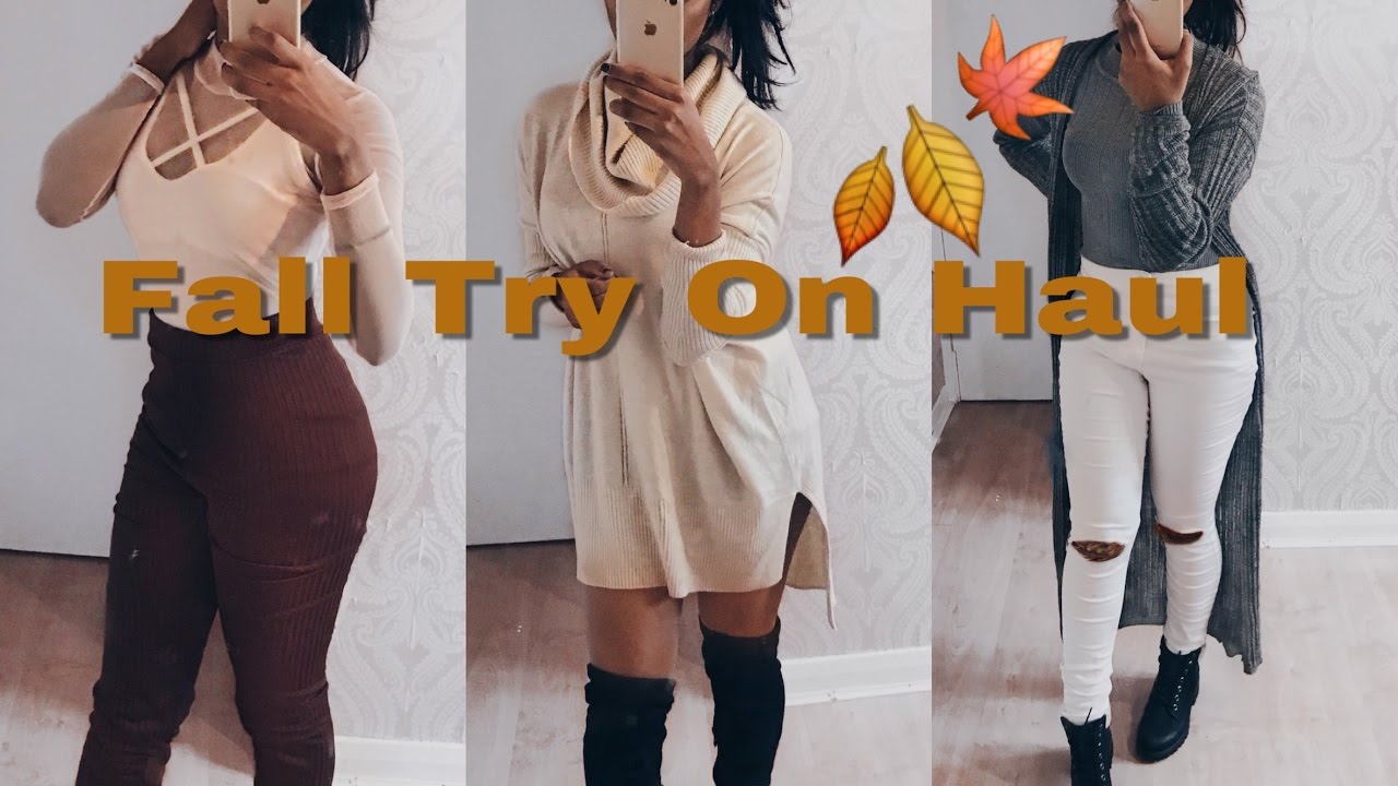 AUTUMN TRY ON HAUL- PRIMARK, BOOHOO AND MORE | LOOKBOOK 2016