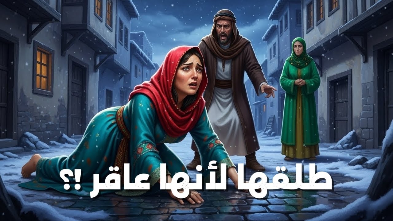 طلقها لأنها عاقر.. وبعد عام رآها صدفة مع طفل يشبهه تمامًا! 😱 لن تصدق الندم الذي حدث!