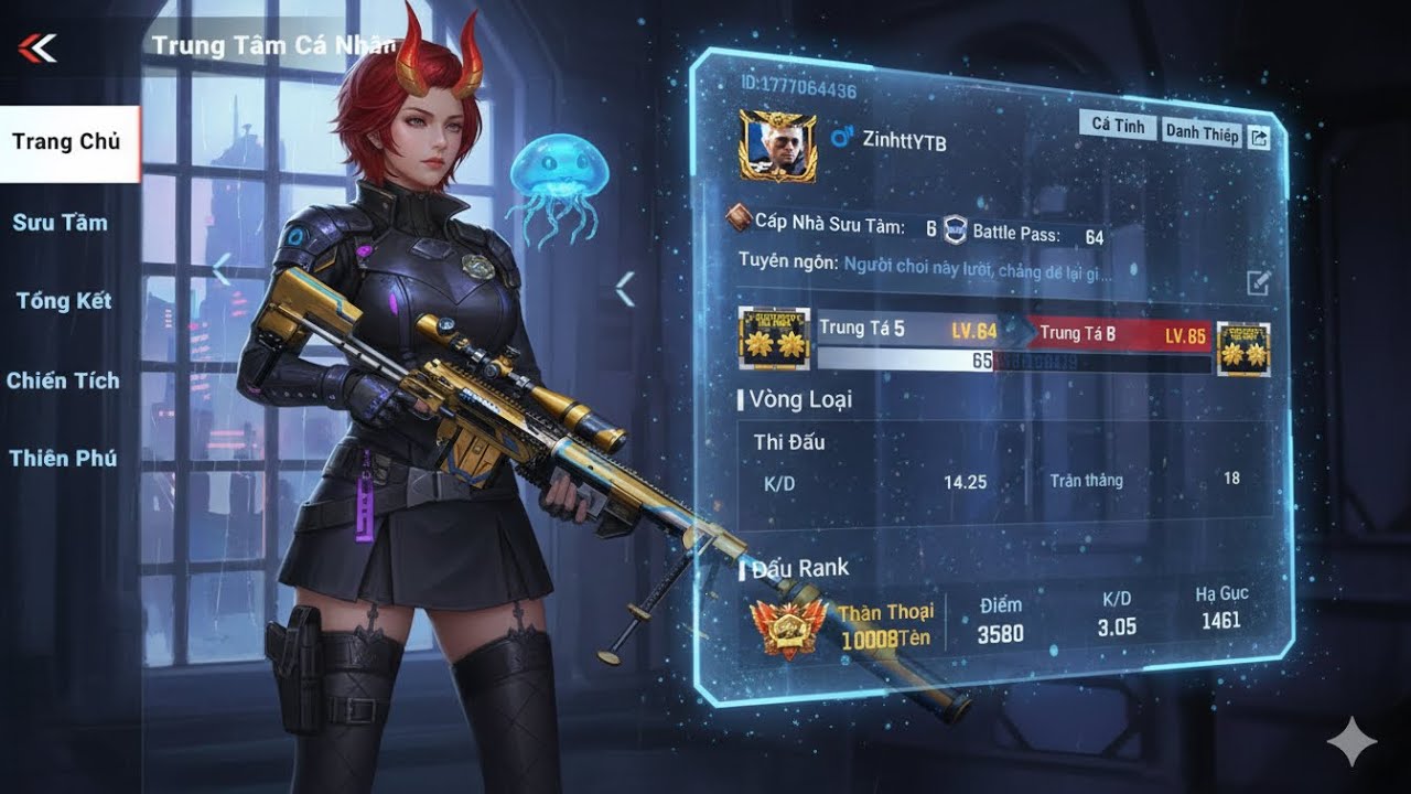 Crossfire Legend hỗ trợ ae leo Rank 2k7-3K #cfl #crossfirelegends