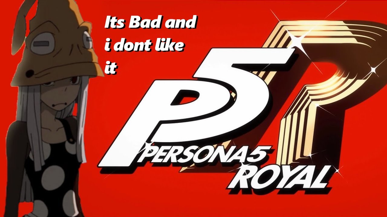 Я сделал презентацию PowerPoint о том, почему я считаю, что сценарий Persona 5 был слабым.