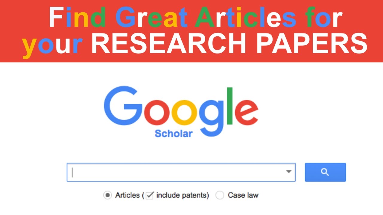 Finding Scholarly Resources for Research Papers | Think It Clear