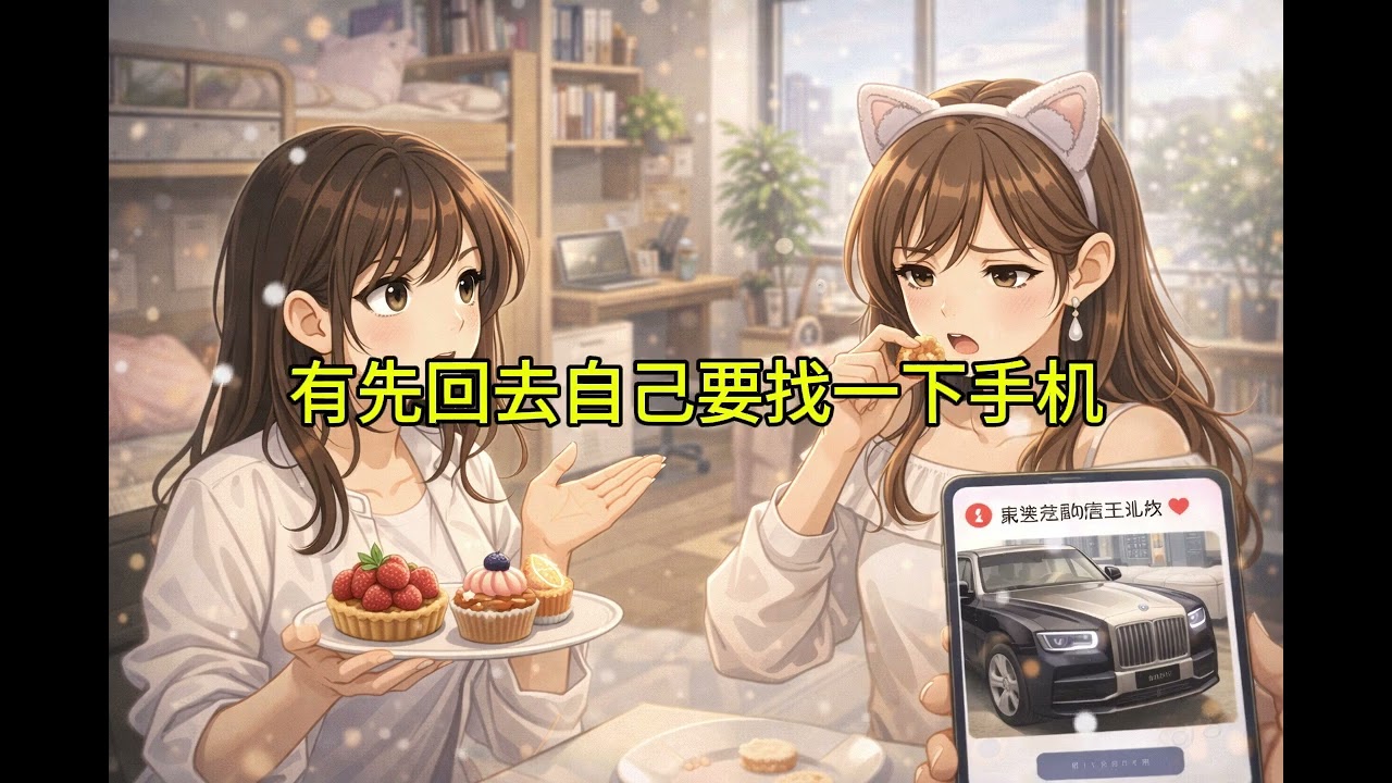 [完結] 我的室友是个女网红。她平时最喜欢的事情就是在网上炫富。“宝宝们，今天给你们记录一下月生活费十万女大学生的一天。      #一口气看完 #小说 #故事 #爽文