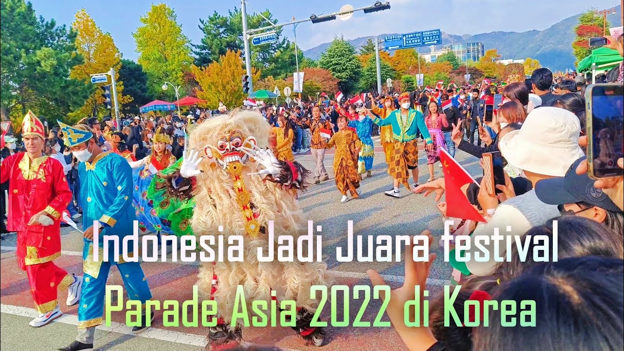 Membanggakan !! bikin heboh !! Indonesia Juarai Festival internasional di Korea !!