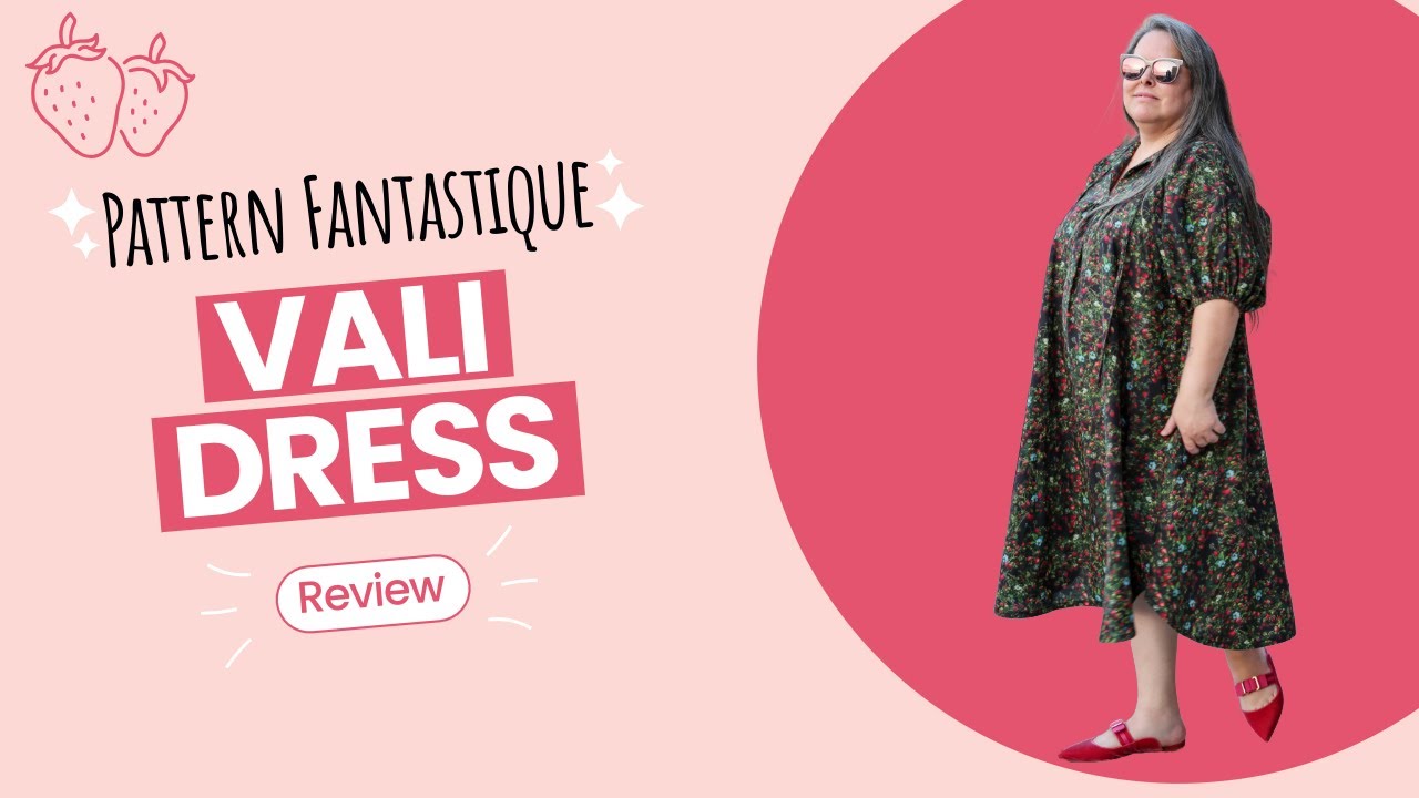 Review of the Pattern Fantastique Vali Dress. Not all good news! 4K