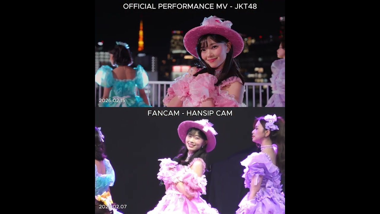 [KOMPARASI] Fancam vs. Official Performance MV | Andai 'Ku Bukan Idola - JKT48