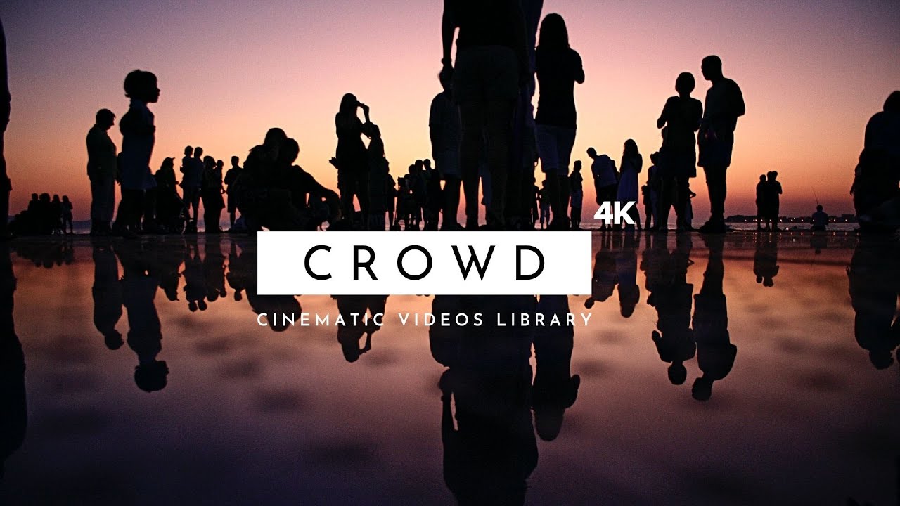 Crowd - Cinematic Videos 4K | Free Crowd Footage Stock