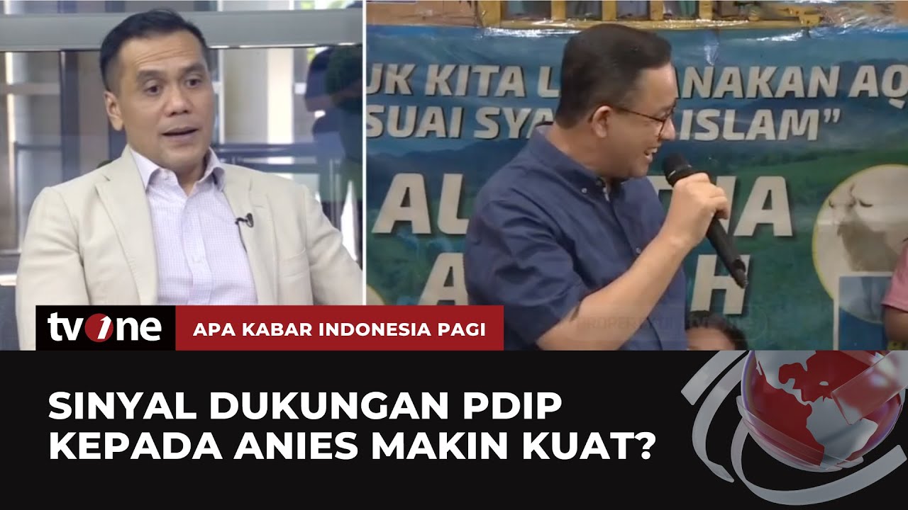 Menakar Peluang PDIP Dukung Anies, Begini Penjelasan Chico Hakim | AKIP tvOne