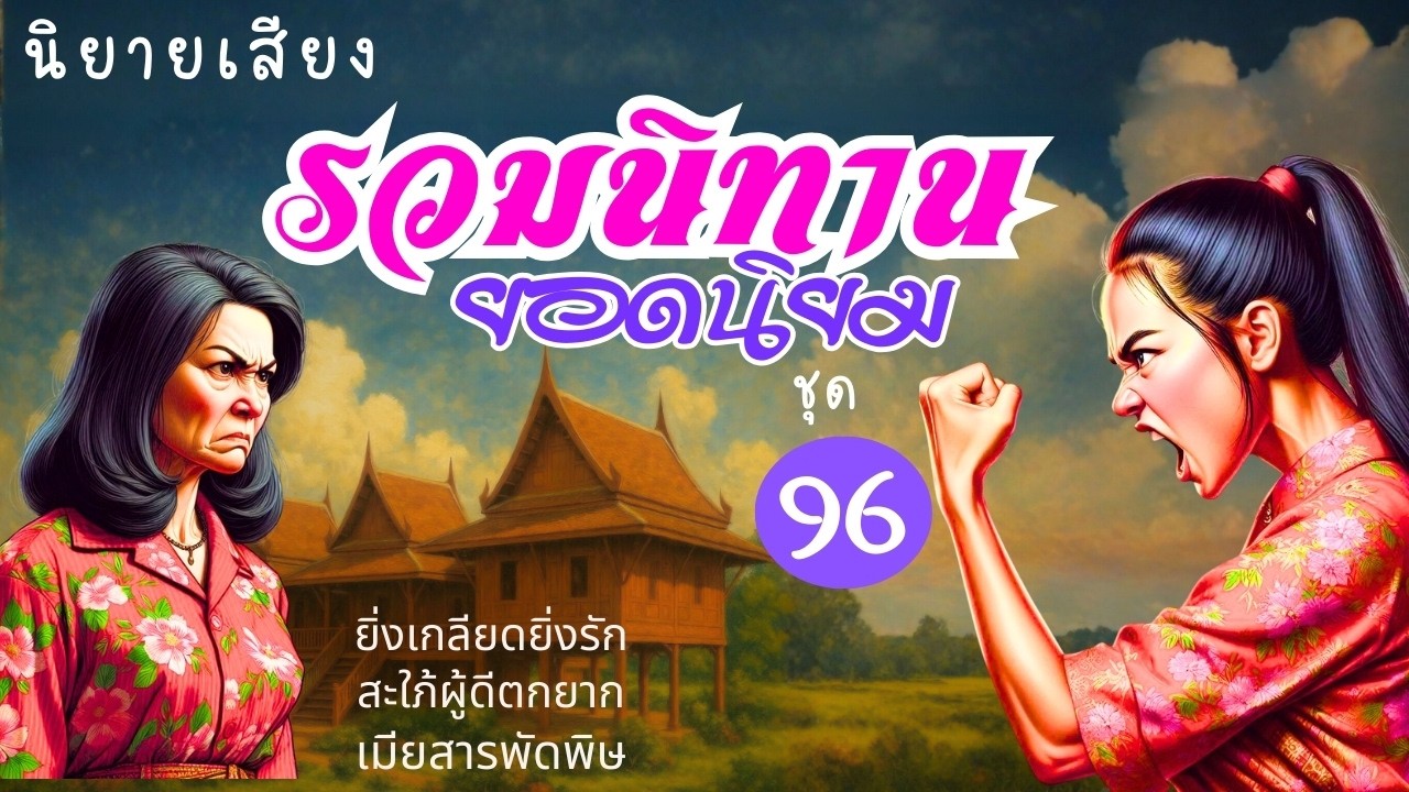 นิยายเสียง รวมนิทานฮิต ชุดที่ 96 | เรื่องเล่าแนวละครวิทยุ สนุกฟังกันเพลินยาวๆ มีแง่คิด หลายรสชาติ