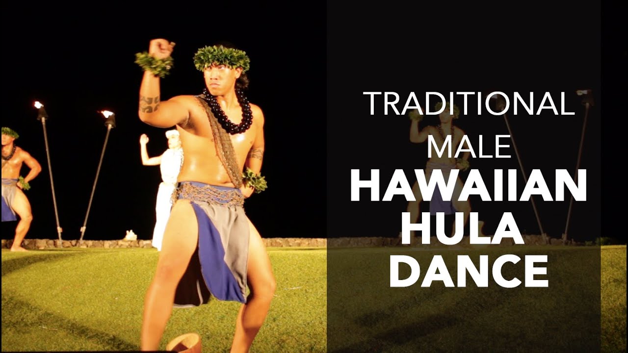 Traditional Hawaiian Luau Male Hula Dance