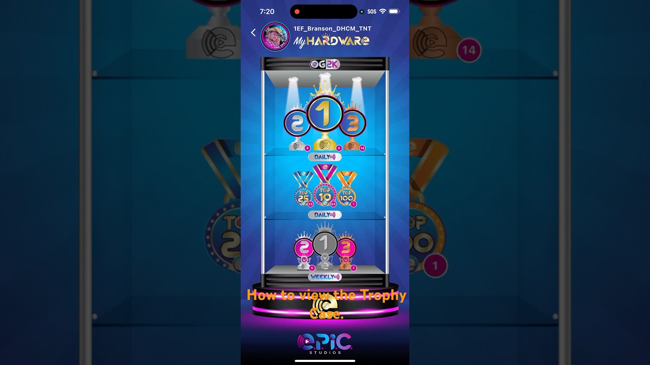 #epicstudio #howtoguide #trophycase #letsgo