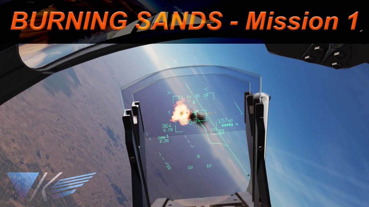 DCS Mirage 2000C - Spudknocker's Burning Sands Mission 1
