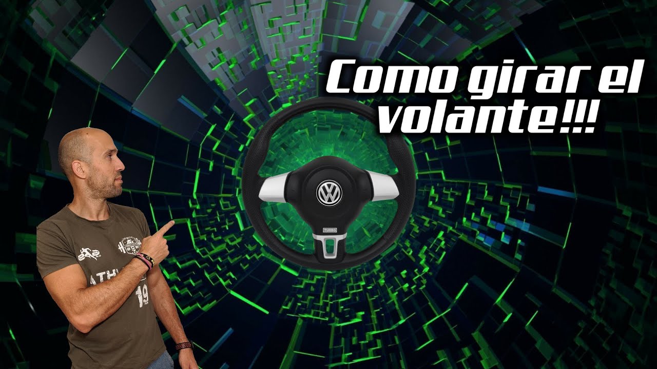 Como girar el VOLANTE CORRECTAMENTE--Como DOBLAR el VOLANTE