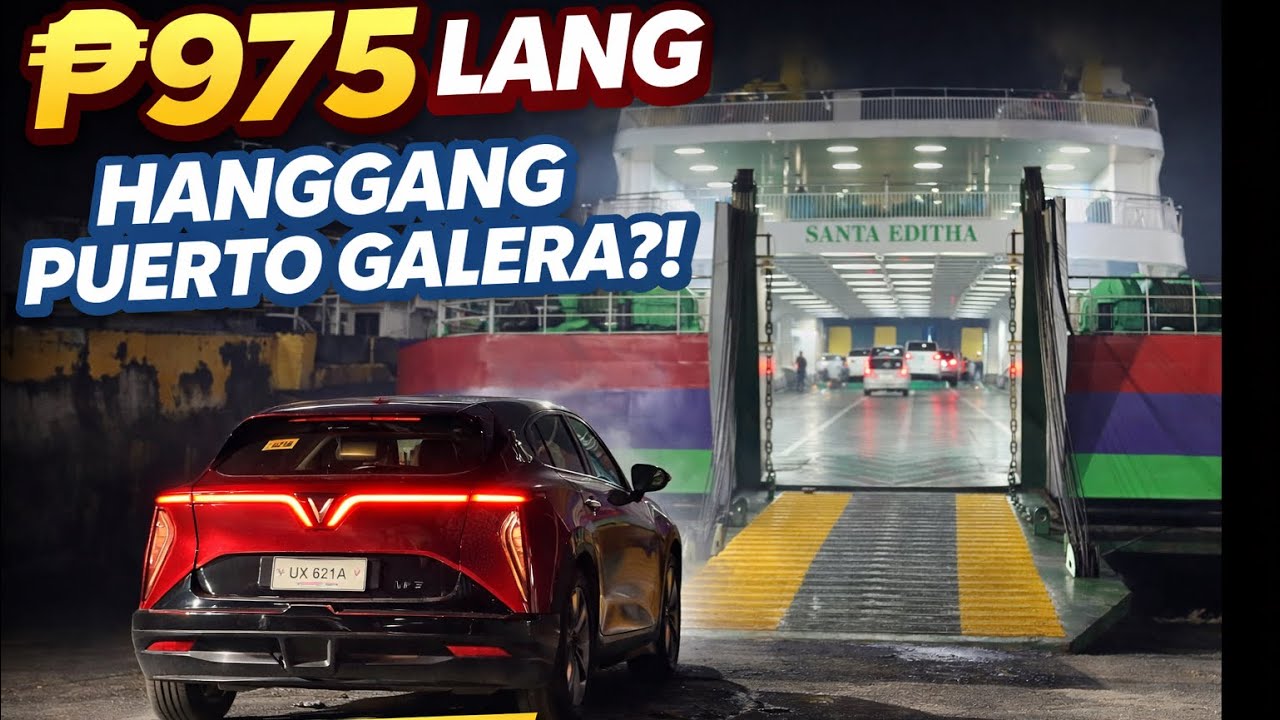ULTIMATE EV RANGE TEST: Manila to Mindoro ONE Charge only! VINFAST VF7 PLUS