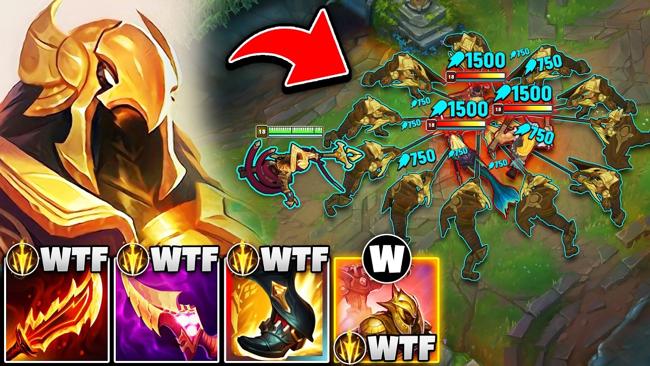 Azir but my soldiers are on steroids and it's beyond broken (3.00 ATTACK SPEED WTF?)