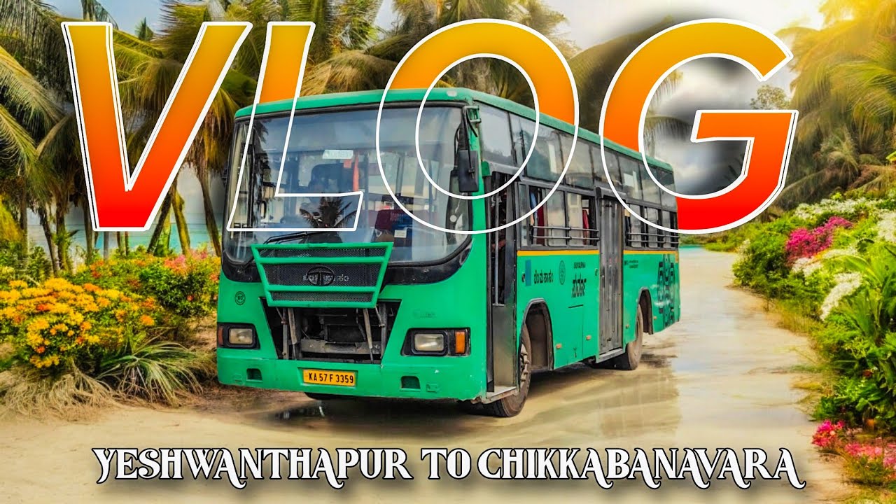 Yeshwanthapur to Chikkabanavara: Full Journey in a BMTC Bus | Bengaluru Travel Vlog