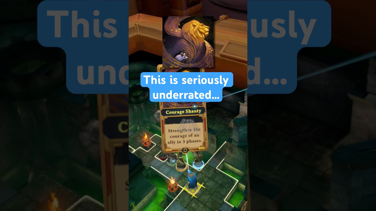 Buffing heroes with courage may be the move😌 