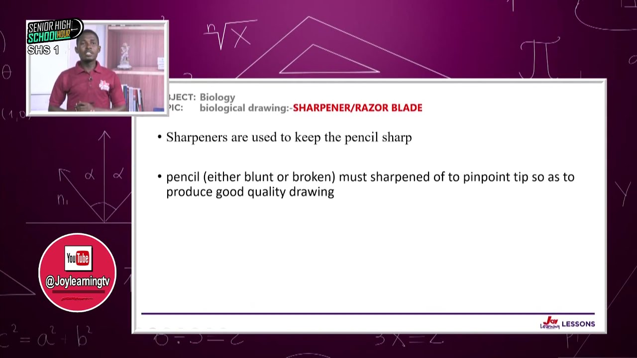 Biology Shs-1 08-03-2022 Biological  Drawing-Specific Objective