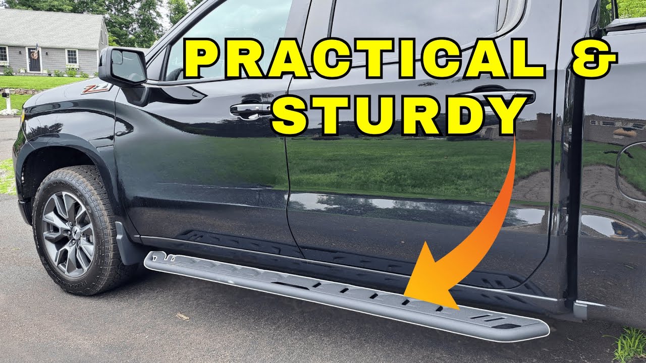 ONINE Tubular 7” Textured Black Running Boards