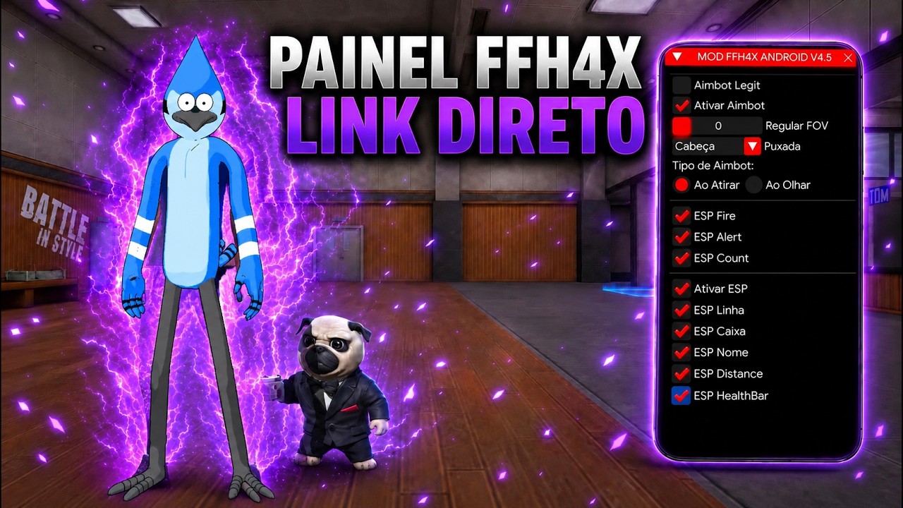 PAINEL GR&Aacute;TIS 😈 ANDROID & IPHONE! XIT FF ATUALIZADO 2026! LINK DIRETO MEDIAFIRE ✅
