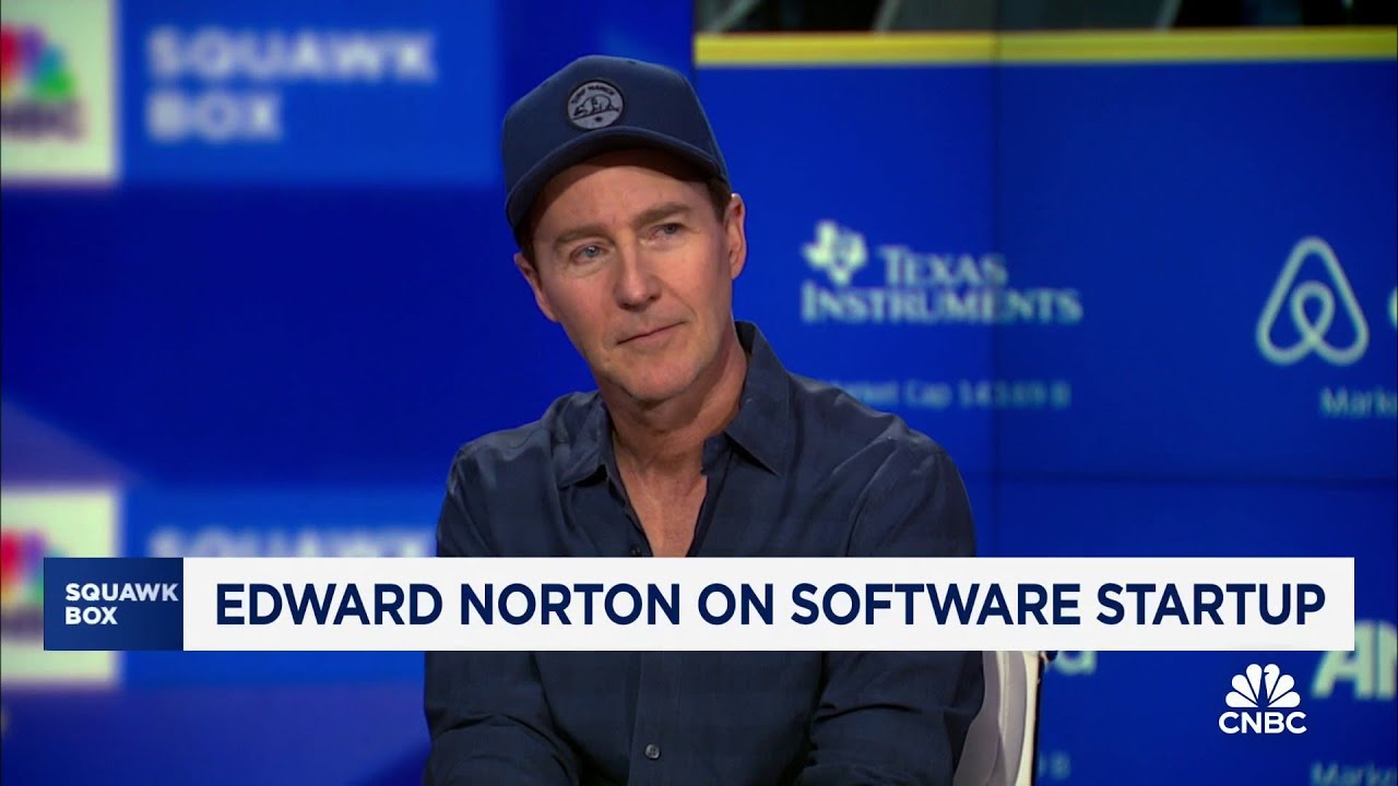 Edward Norton on Zeck startup: Building presentations in fixed slide tools today is ridiculous