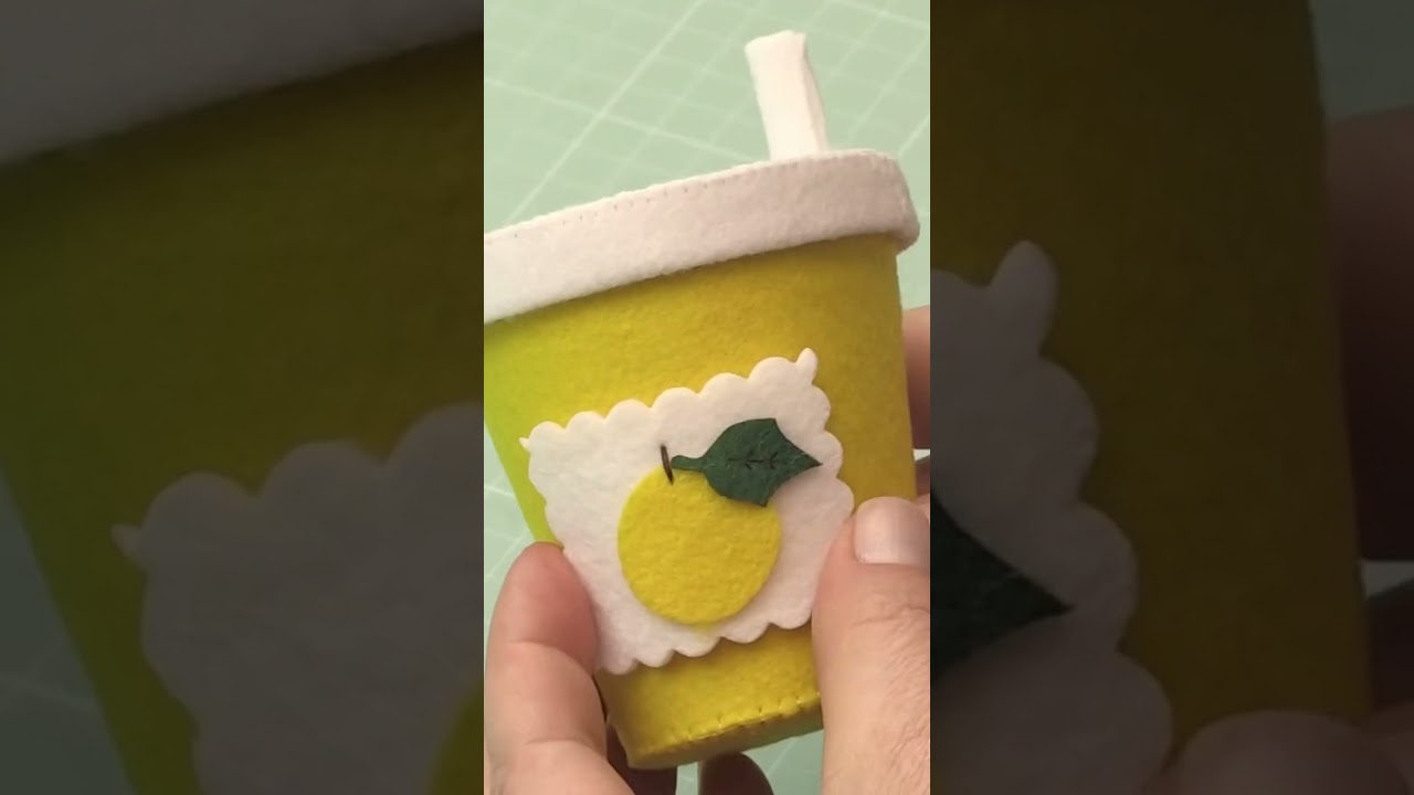 COMO FAZER PE&Ccedil;AS 3D leia a descri&ccedil;&atilde;o #arteemfeltro #feltro #diy #3D #artesanato