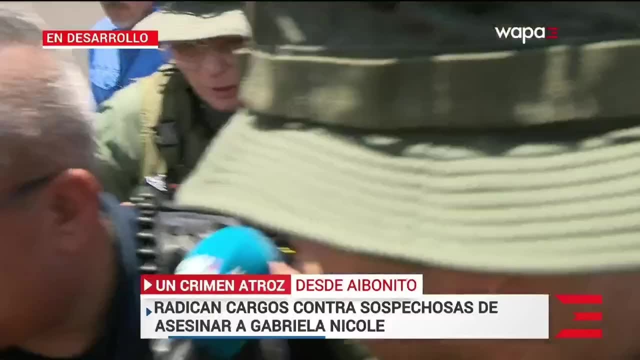 Salen del tribunal imputadas de asesinato de Gabriela Nicole
