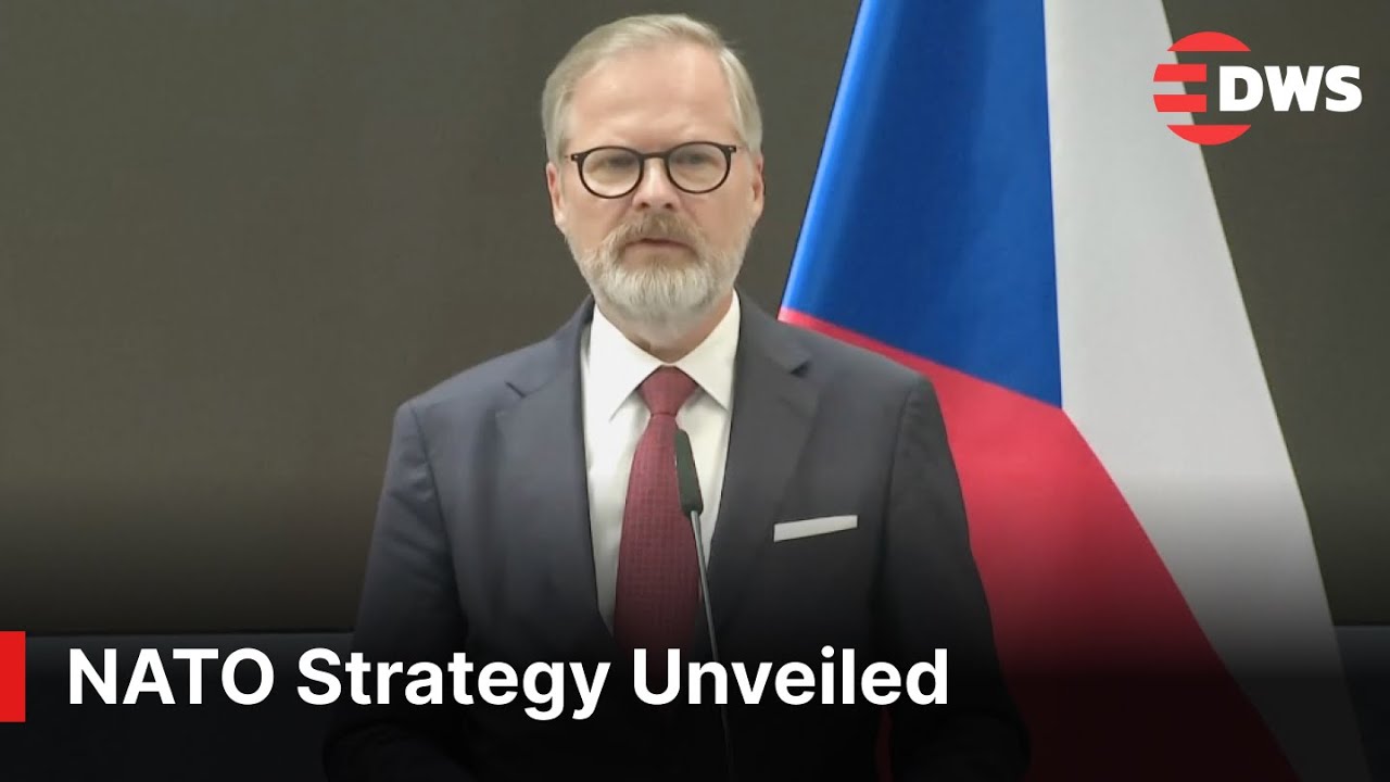 FULL REMARKS: Czech PM Fiala on NATO&rsquo;s Strategy | Full Press Conference with NATO Chief Rutte | AC1E